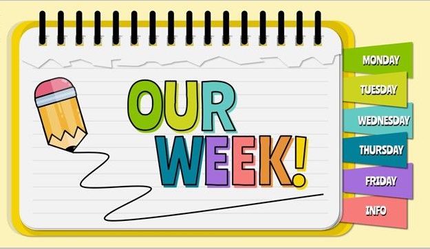 Weekly Agenda Weekly Agenda